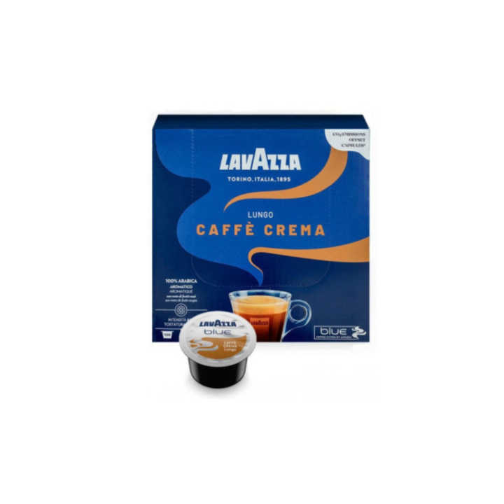 Capsules Lavazza Blue - Crema Lungo x 100