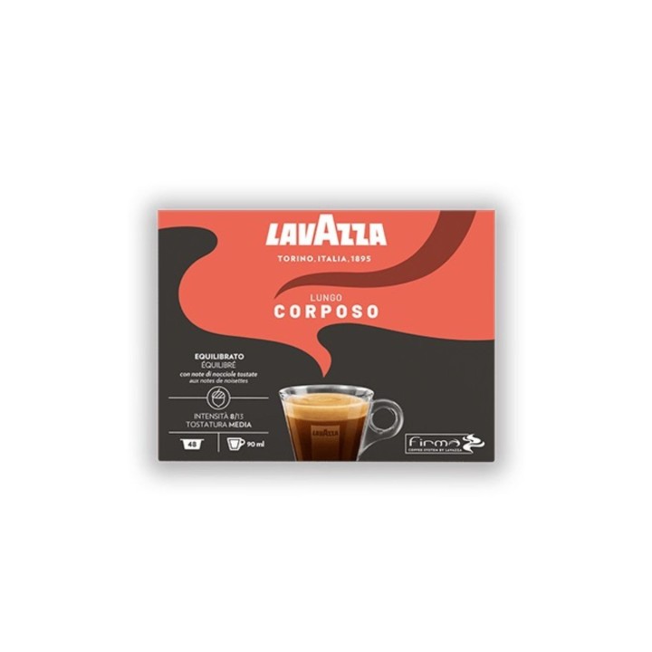 Capsules Lavazza Firma Lungo Corposo x48 – Café long corsé