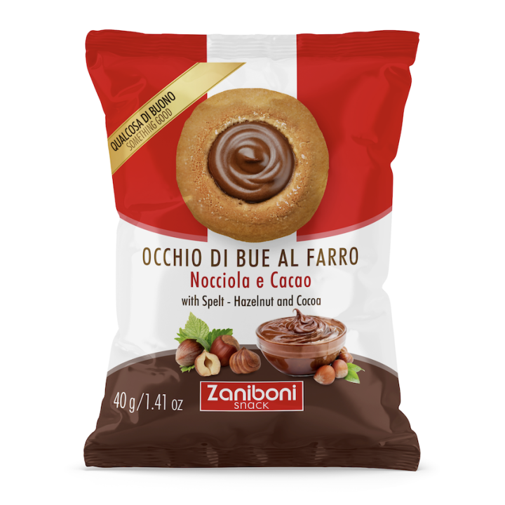 Occhio Di Blue Al Farro - Nocciola e Cacao x26