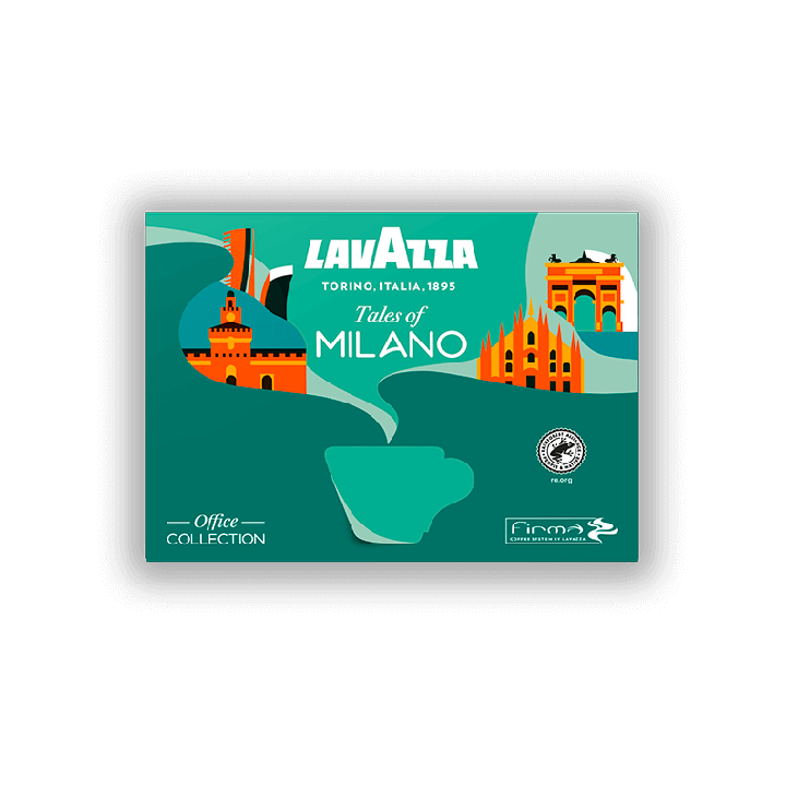 Capsules Lavazza Milano Vivace – Espresso équilibré & gourmand x48
