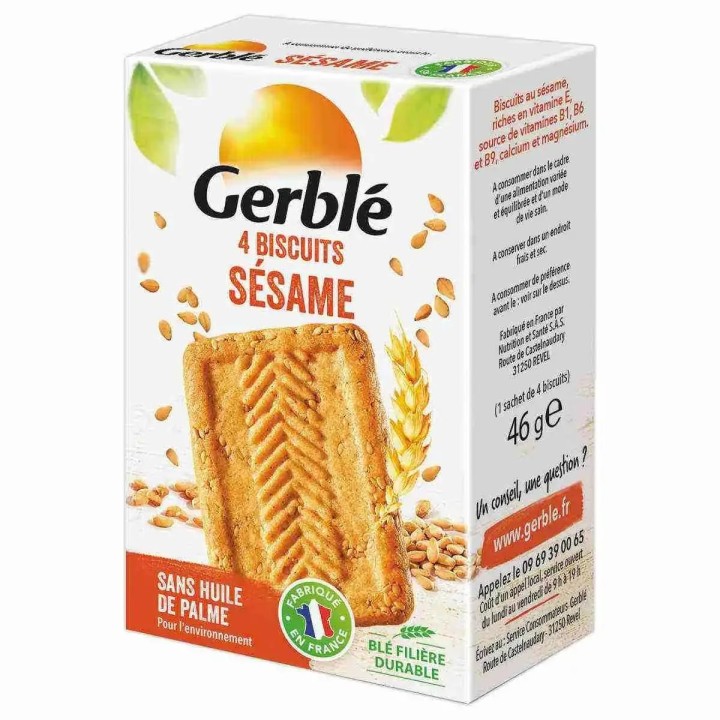 Biscuit au sésame Gerblé x18
